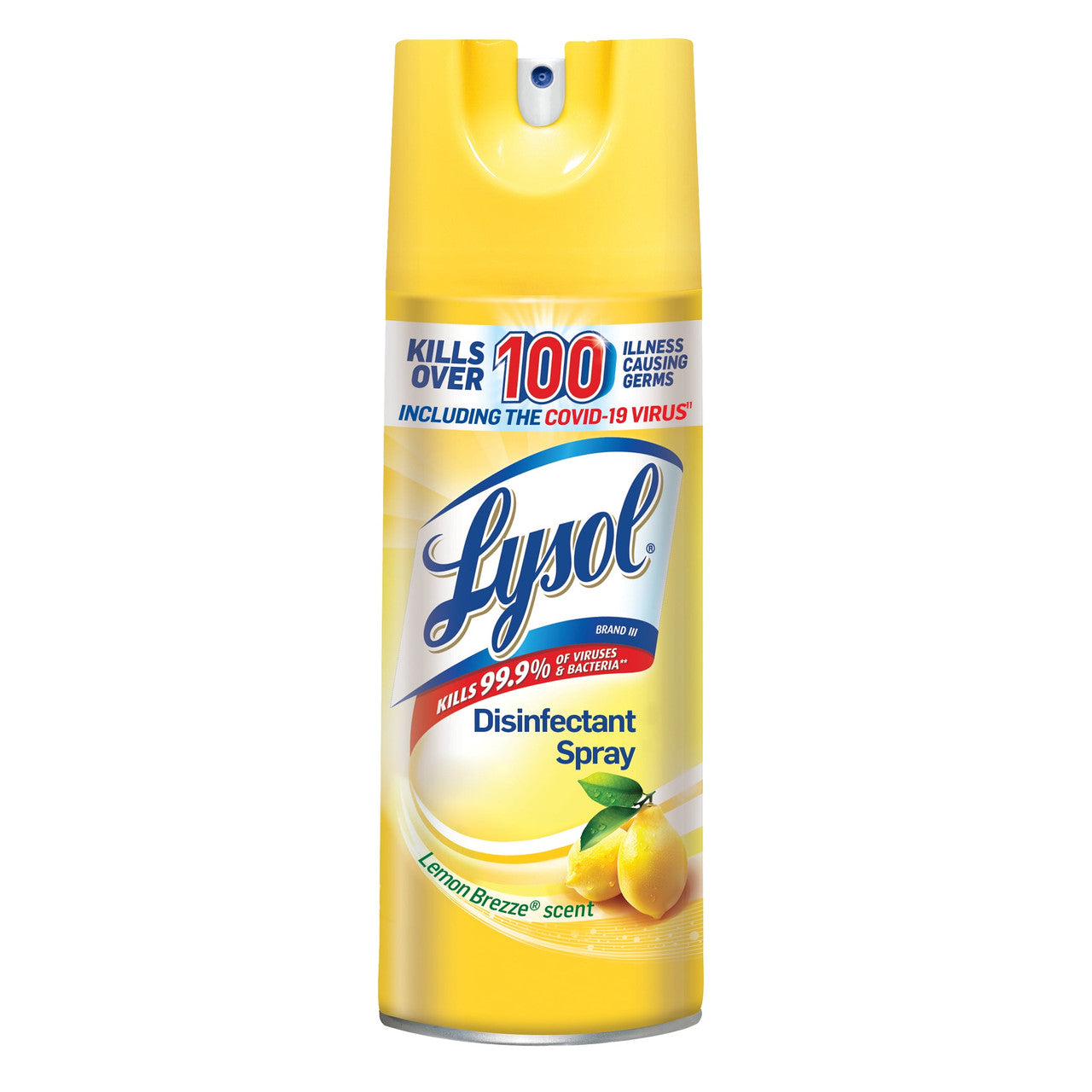 Lysol Disinfectant Spray, Lemon Breeze Scent, 19 oz